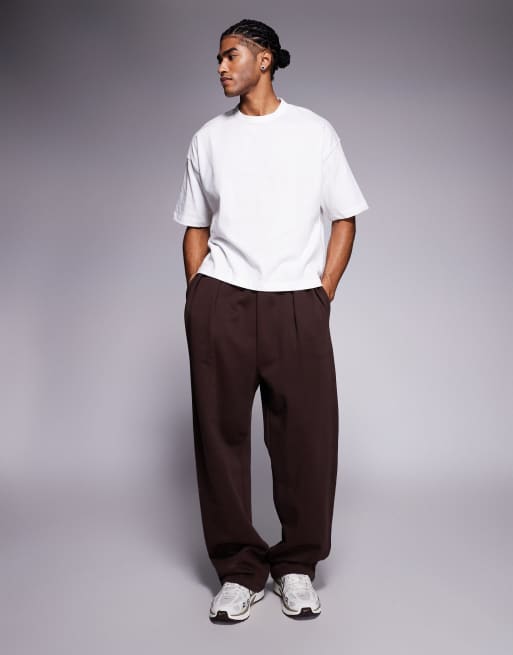 ASOS DESIGN - T-shirt épais oversize coupe carrée - Blanc , 2 de 5
