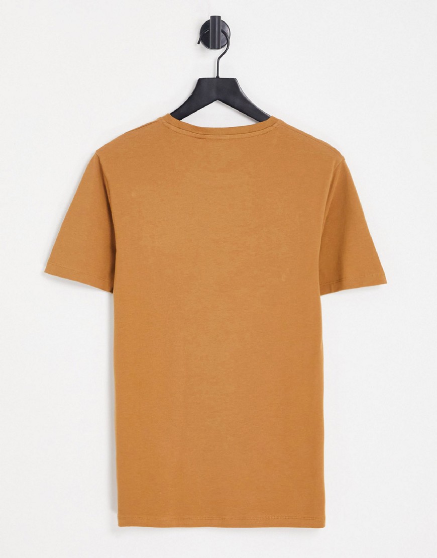 T-shirt girocollo attillata marrone - ASOS DESIGN T-shirt donna  - immagine3