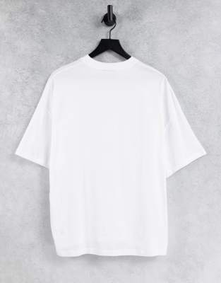 t shirt bianca oversize