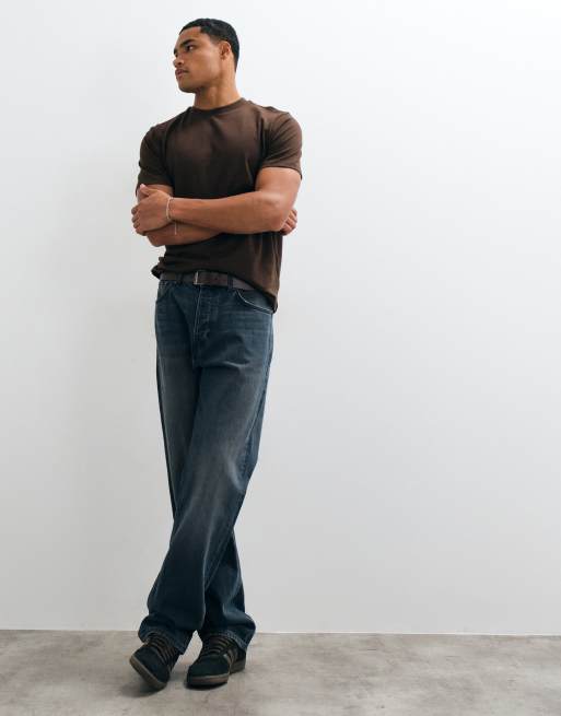 ASOS DESIGN t-shirt in brown , 2 of 10