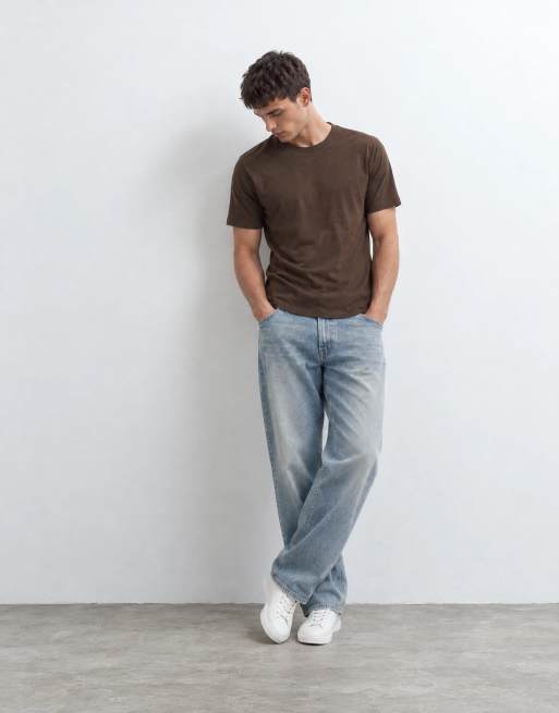 ASOS DESIGN t-shirt in brown , 8 of 10