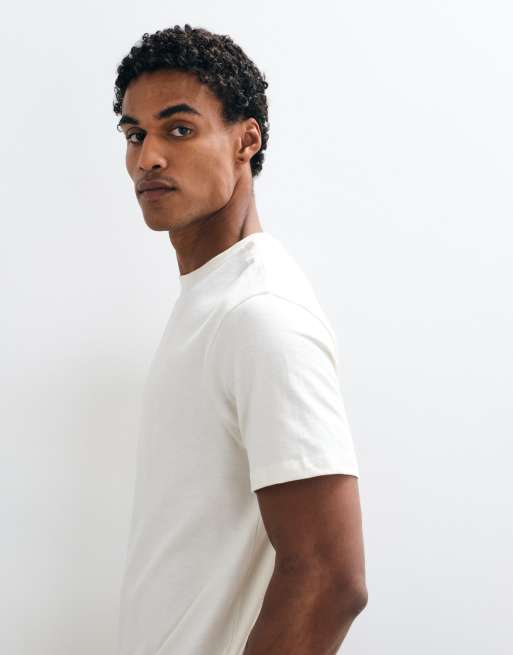 ASOS DESIGN t-shirt in cream, 4 of 5