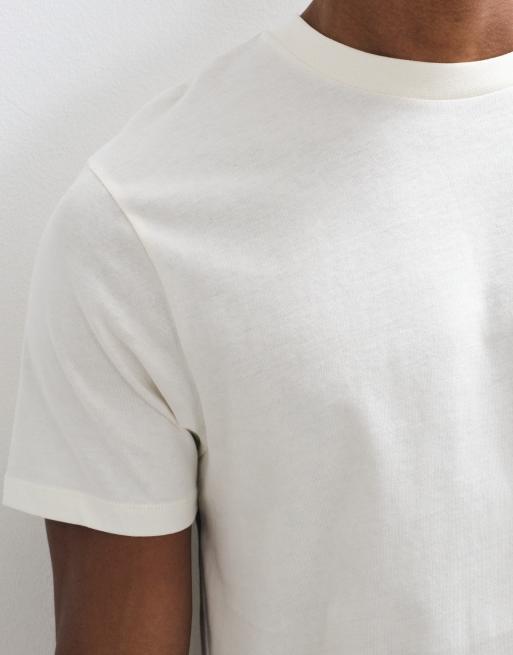 ASOS DESIGN t-shirt in cream, 5 of 5