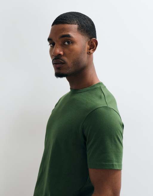 ASOS DESIGN t-shirt in green, 2 of 5