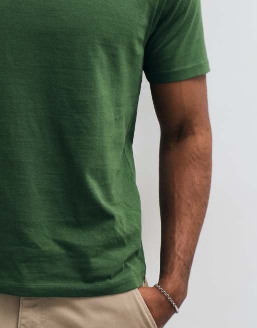 ASOS DESIGN t-shirt in green, 4 of 5