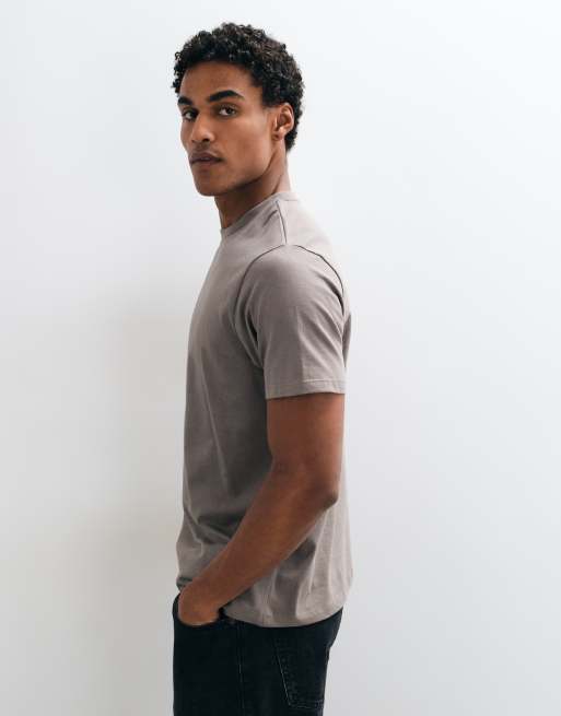 ASOS DESIGN t-shirt in grey, 4 of 5
