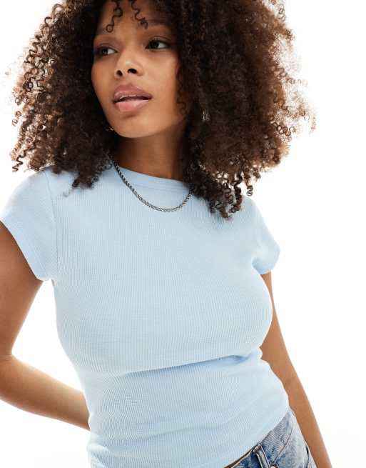 Asos blue top on sale