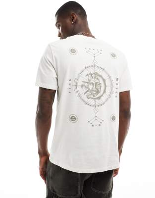 Asos Design T-shirt In Neutral