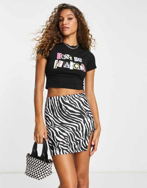 ASOS DESIGN – T-Shirt in Schwarz mit „Don't be jealous“-Grafik