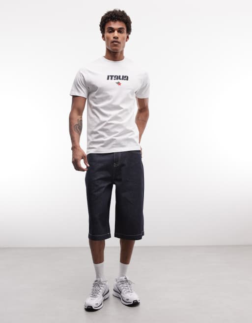 ASOS DESIGN – T-Shirt in Weiß mit regulärer Passform und „Italia“-Print, 2 von 5