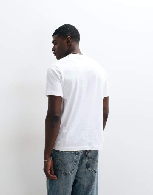 ASOS DESIGN – T-Shirt in Weiß mit Textgrafik, 5 von 5