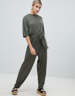 vince camuto colorblock crepe jumpsuit