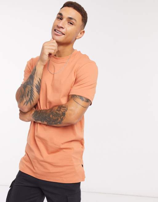 ASOS - T-shirt long fendu sur les côtés