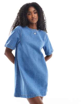 Shop Asos Design T-shirt Mini Dress