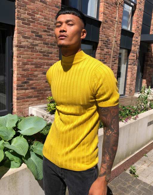 asos yellow shirt