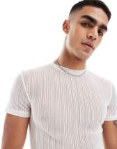 T shirt transparent fashion homme asos