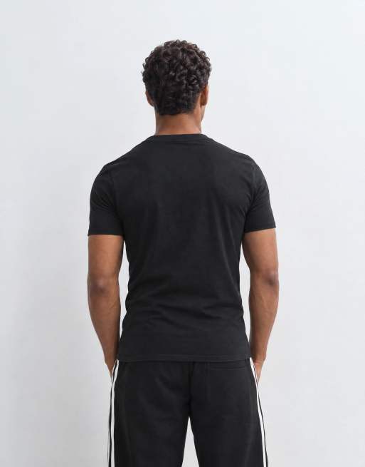 ASOS DESIGN T-shirt muscle con grafica Shibuya nera, 8 di 9