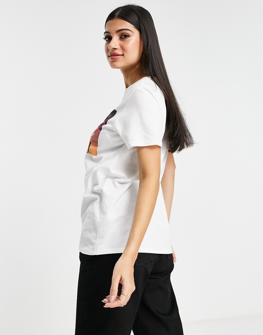 T-shirt natalizia bianca con stampa licenzaMean Girls-Bianco - ASOS DESIGN T-shirt donna  - immagine3