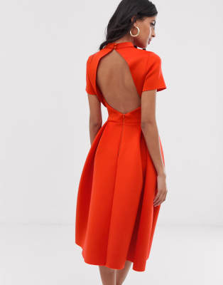 asos open back