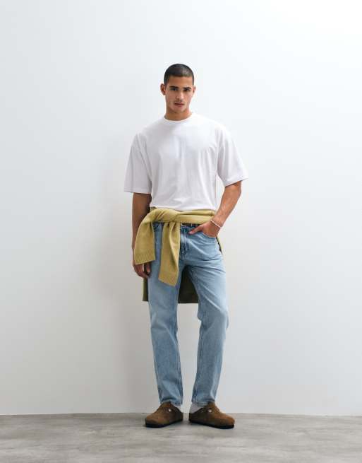 ASOS DESIGN - T-shirt oversize à imprimé crocodile au dos - Blanc, 2 de 5