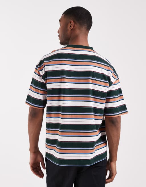 ASOS DESIGN - T-shirt oversize à rayures - Multicolore, 4 de 5