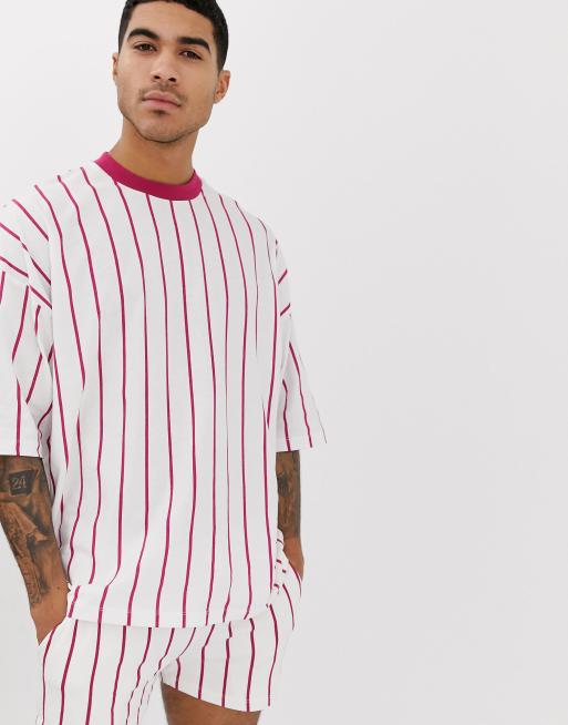 ASOS DESIGN - Ensemble à rayures verticales, 2 de 3