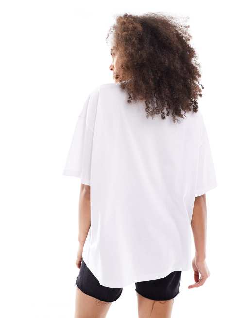 ASOS DESIGN - T-shirt oversize avec imprimé Kansas City Chiefs sous licence - Blanc, 4 de 4