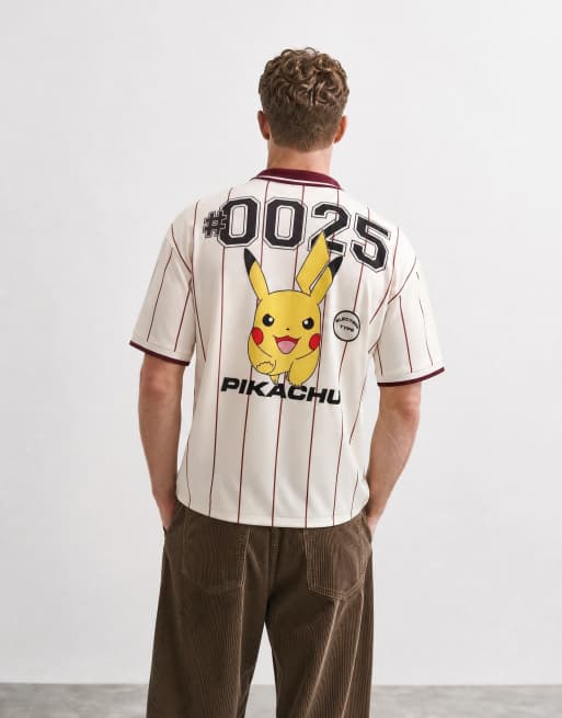 ASOS DESIGN t-shirt oversize avec imprimé Pokemon en blanc, 8 de 10