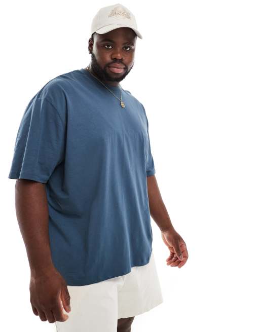 ASOS DESIGN - T-shirt oversize avec imprimé Renaissance au dos - Bleu marine, 2 de 4