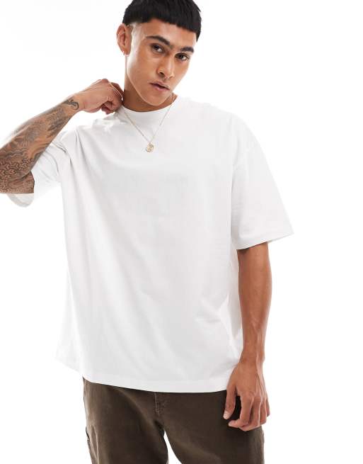 FhyzicsShops DESIGN - T-shirt oversize avec imprimé ville au dos - Blanc