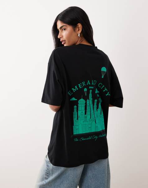 ASOS DESIGN - T-shirt oversize avec imprimé Wicked - Noir - view 1