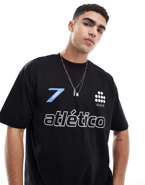 ASOS DESIGN - T-shirt oversize avec motif sport - Noir - view 1