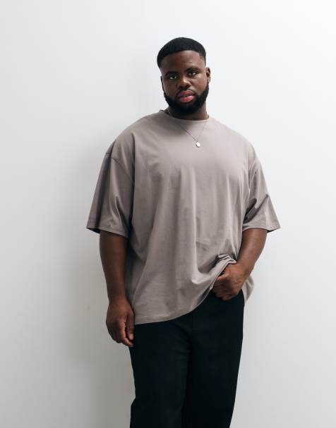 ASOS DESIGN - T-shirt oversize basique - Gris - view 1