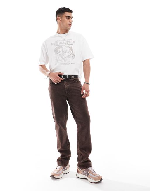 ASOS DESIGN - T-shirt oversize bianca con stampa di band sul davanti, 3 di 4