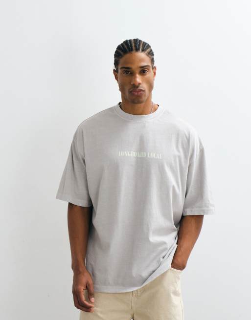 ASOS DESIGN - T-shirt oversize bianco sporco con stampa The Simpsons, 5 di 5