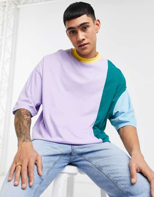 Tee shirt couleur lilas hot sale