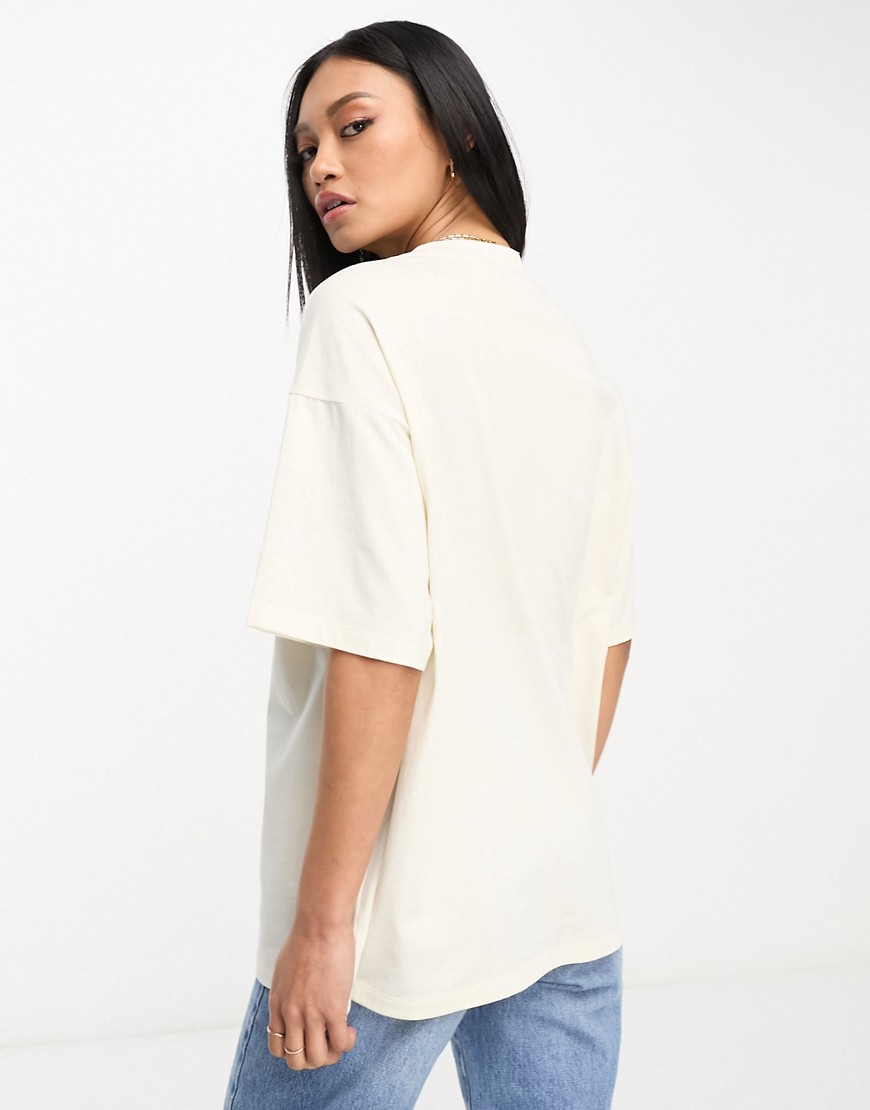 T-shirt oversize crema-Bianco - ASOS DESIGN T-shirt donna  - immagine3