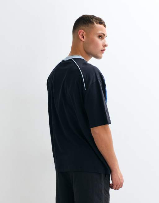 ASOS DESIGN - T-shirt oversize nera con stampa "Fifa World Cup Argentina", 5 di 5