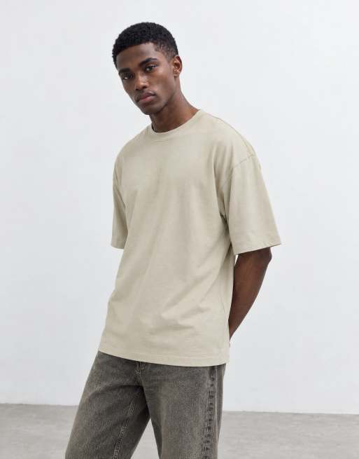 ASOS DESIGN t-shirt oversize très épais en stone, 8 de 10