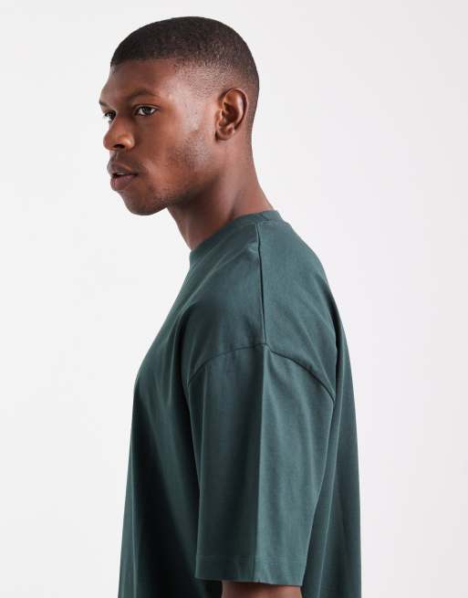 ASOS DESIGN – T-shirt oversize w kolorze khaki, 4 z 5