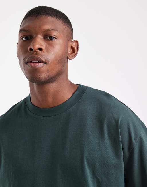 ASOS DESIGN – T-shirt oversize w kolorze khaki, 5 z 5