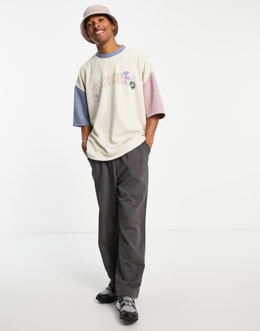 ASOS DESIGN – T-shirt oversize z blokami kolorów i nadrukiem miasta Phoenix , 4 z 4
