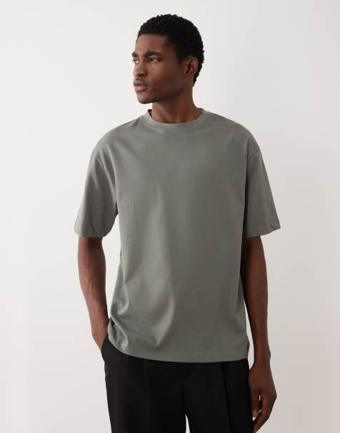 ASOS DESIGN - T-shirt pesante comoda verde chiaro - view 1