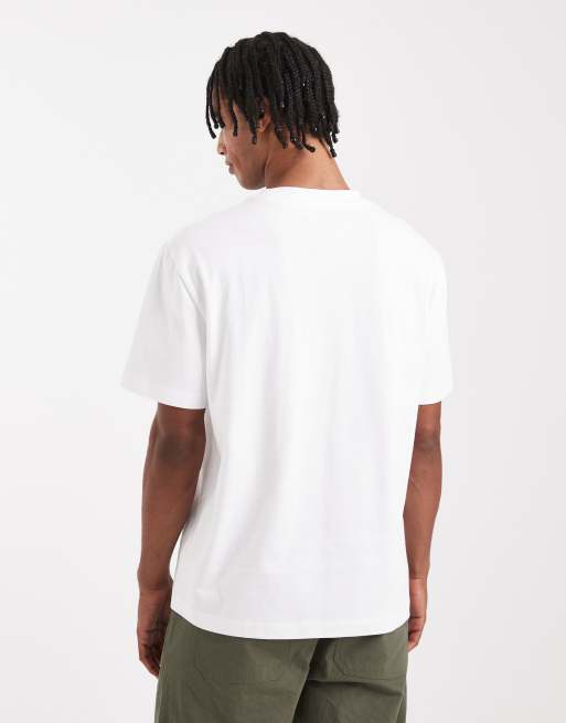 ASOS DESIGN - T-shirt pesante vestibilità comoda bianca , 3 di 5