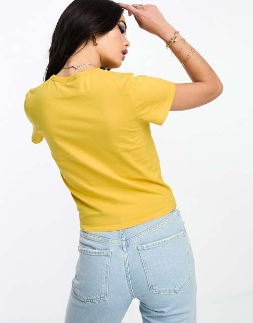 asos yellow shirt