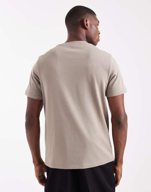 ASOS DESIGN - T-shirt ras de cou en tissu épais - Taupe, 3 de 5