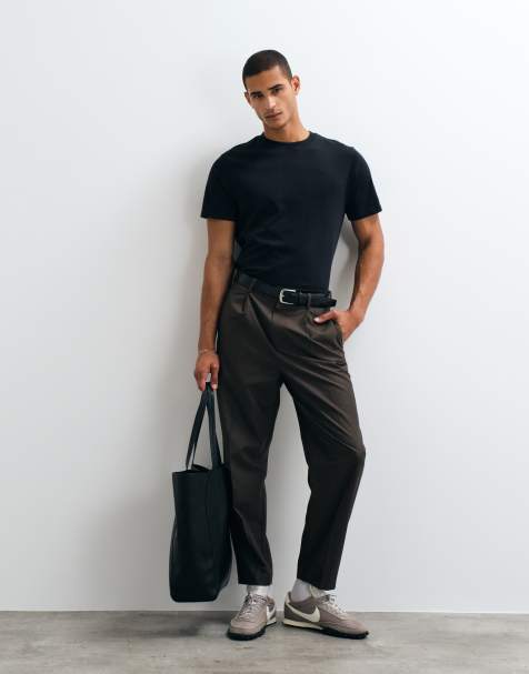 ASOS DESIGN - T-shirt ultra pesante nera - view 1