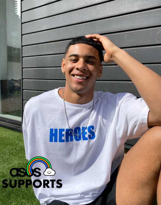 ASOS DESIGN – T-shirt unisex z nadrukiem na cele charytatywne, 2 z 4