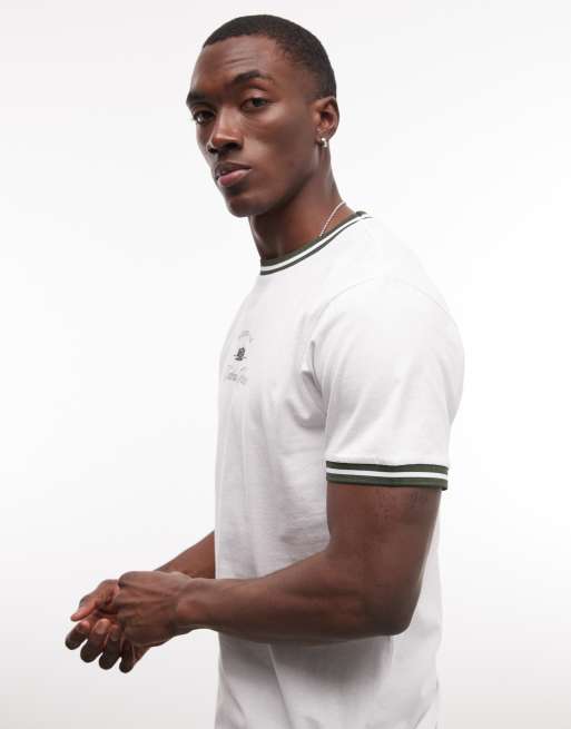 ASOS DESIGN - T-shirt vestibilità classica bianca con grafica, 4 di 5