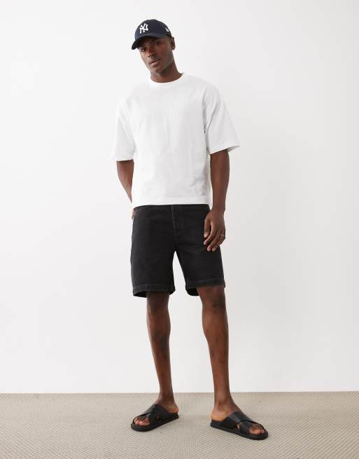 ASOS DESIGN - T-shirt vestibilità classica in seersucker bianco, 3 di 5